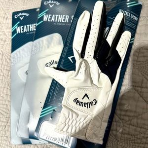 Callaway Weather Spann Golf Gloves (L Reg-Women’s Right Hand)